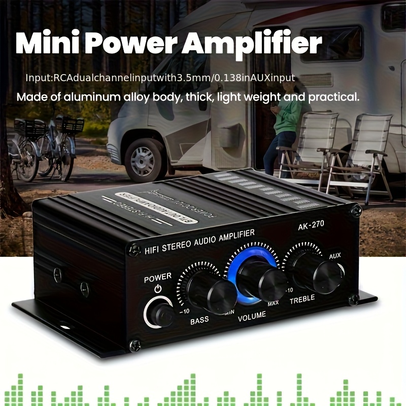 AK-270 HIFI Amplifier Channel  - огляд і ціна Home Cinema Speaker System