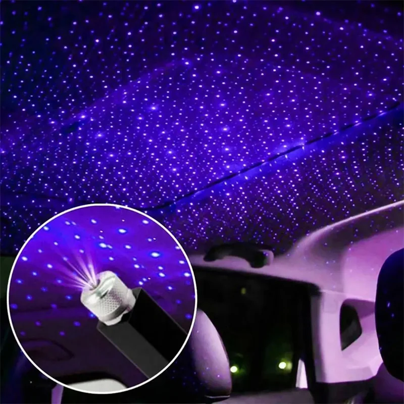 Mini Car LED Star Night Light  - огляд і ціна Home Cinema Projector