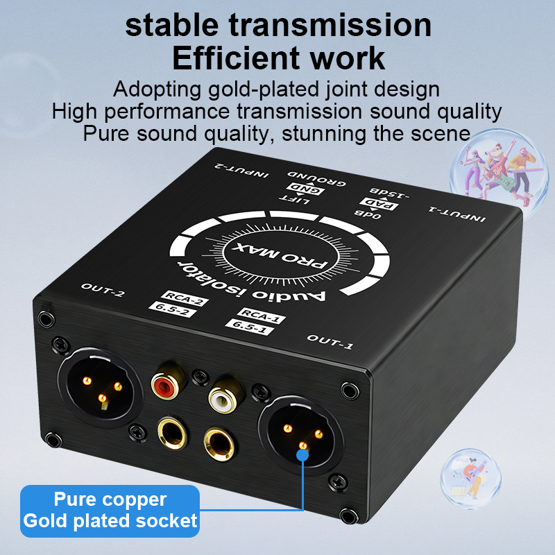 3Pin XLR/RCA/TS/TRS Ground Loo - огляд і ціна Home Cinema Kit