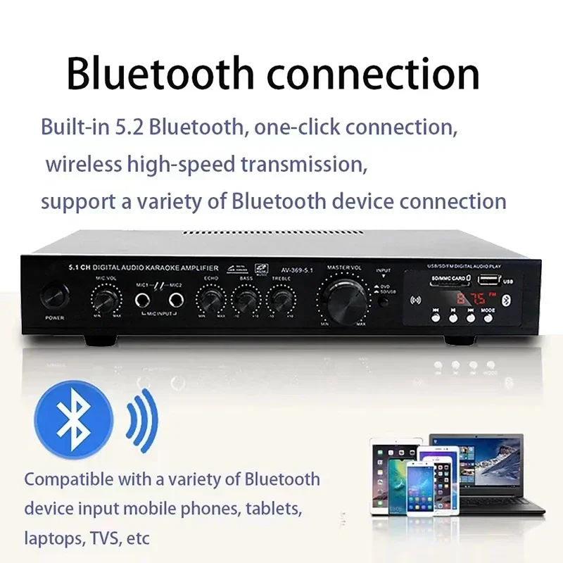 AV-369BT Bluetooth 5.1 Sound S - огляд і ціна Home Cinema Speaker System