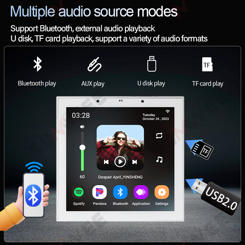 86N Tuya Smart Home Set Androi - огляд і ціна Home Cinema Ampli