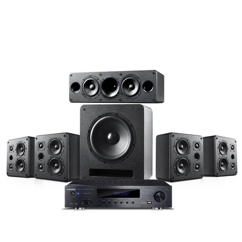 New H5 Home Theatre Audio Kit  - огляд і ціна Home Cinema Speaker System
