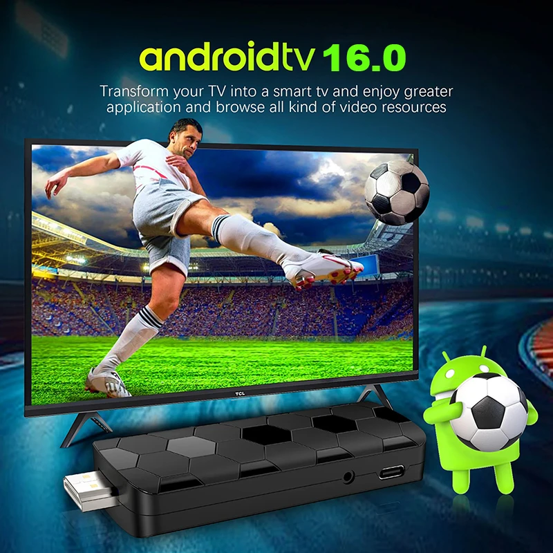 Android 16 8K Ultra HD TV Stic - огляд і ціна Home Cinema Player
