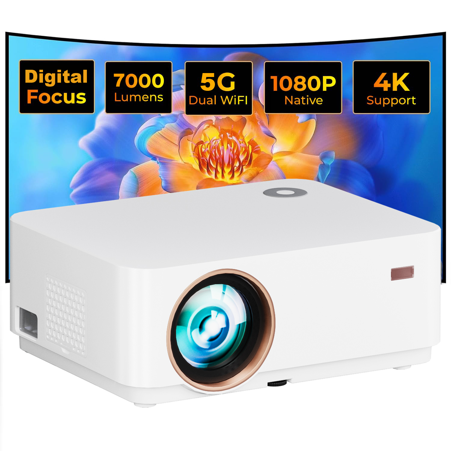 WZATCO D5A 1080P Digital Focus - огляд і ціна Home Cinema Kit