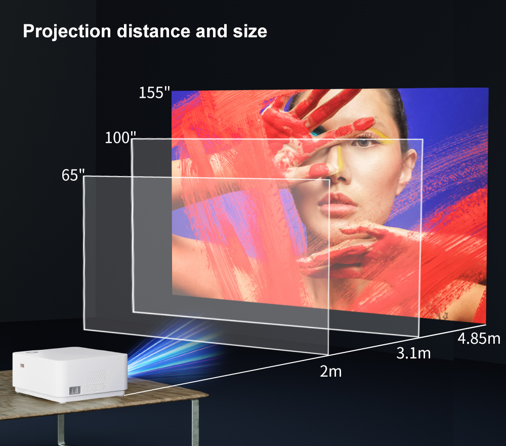 WZATCO D5A 1080P Digital Focus - огляд і ціна Home Cinema Kit