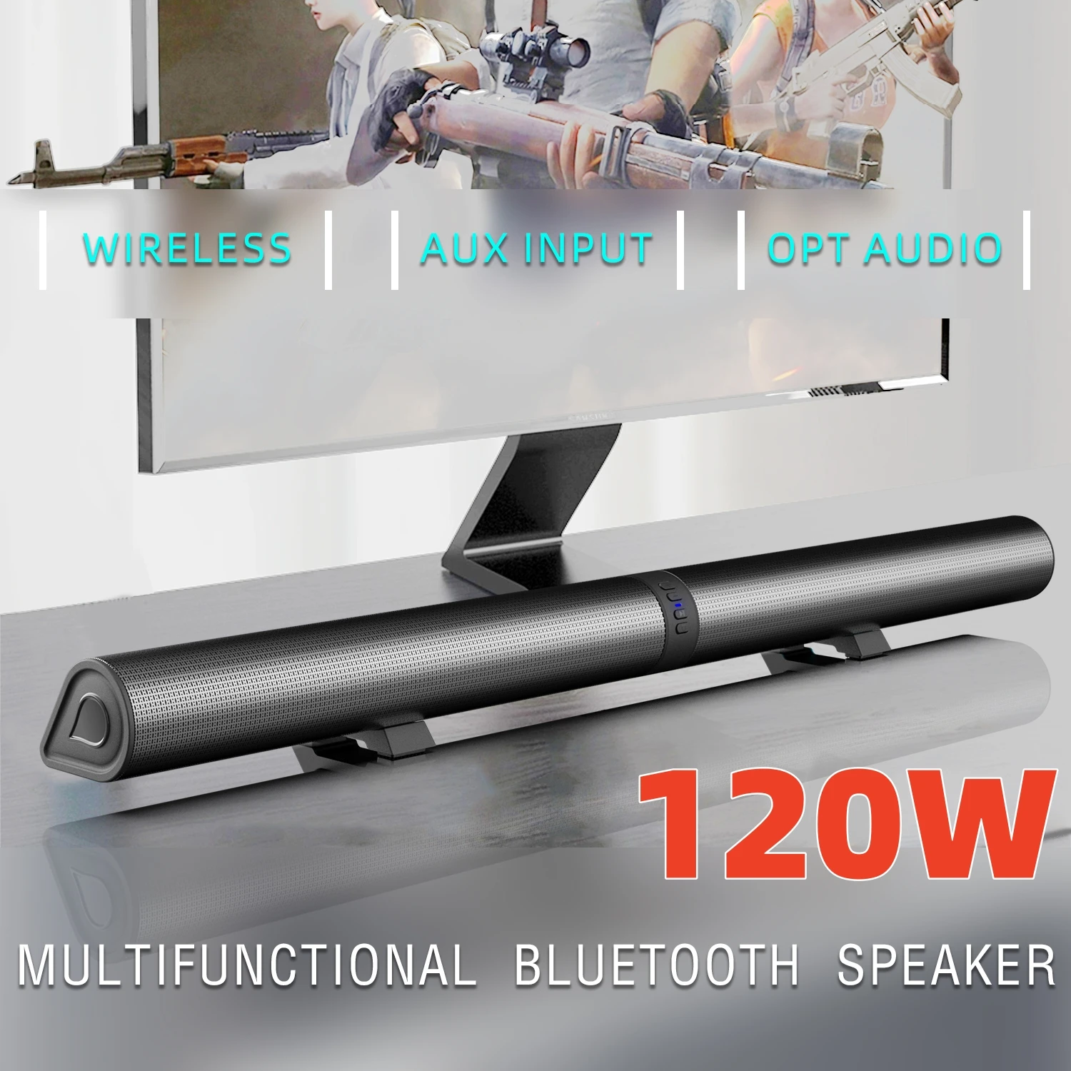 FM Soundbar TV Bluetooth Speak - огляд і ціна Home Cinema Speaker System