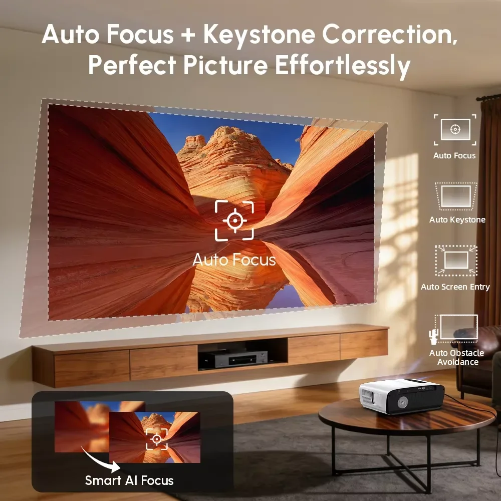 New A9S 4k 4000ANSI Projector  - огляд і ціна Home Cinema Speaker System